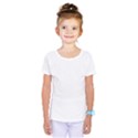 Vintage Pattern T- Shirt Vintage Pattern Black And White T- Shirt Kids  One Piece Tee View1