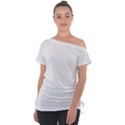 Vossen T- Shirt Vossen Wheels T- Shirt Off Shoulder Tie-Up Tee View1