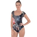 Chocolate dark Short Sleeve Leotard  View1