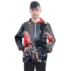 Chocolate Dark Men s Half Zip Pullover
