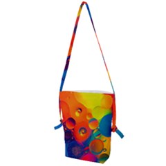 Colorfull Pattern Folding Shoulder Bag