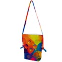 Colorfull pattern Folding Shoulder Bag View1