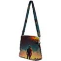 Leadership Alien Soldier Warrior Fantasy Zipper Messenger Bag View2
