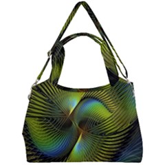 Digitalart  Waves Double Compartment Shoulder Bag