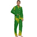 Background Pattern Texture Design Men s Long Sleeve Velvet Pocket Pajamas Set View2
