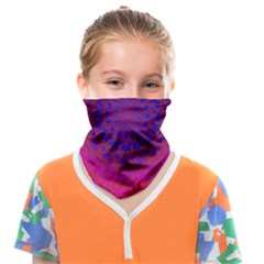 Geometric Pattern Line Art Kaleidoscope Symmetry Face Covering Bandana (kids)