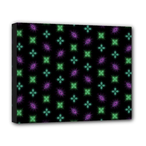 Pattern Background Bright Pattern Deluxe Canvas 20  X 16  (stretched)