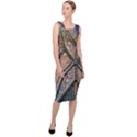 Church Ceiling Mural Architecture Sleeveless Pencil Dress View3