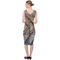 Church Ceiling Mural Architecture Sleeveless Pencil Dress View4