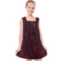Folding Fan Seamless Pattern Kids  Cross Back Dress View1