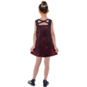 Folding Fan Seamless Pattern Kids  Cross Back Dress View2