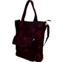 Folding Fan Seamless Pattern Shoulder Tote Bag View1
