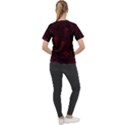 Folding Fan Seamless Pattern Women s Sport Raglan Tee View2
