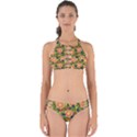 Fruits Star Blueberry Cherry Leaf Perfectly Cut Out Bikini Set View1