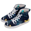 Who Sample Robot Prettyblood Men s Hi-Top Skate Sneakers View2