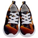 Swirls Abstract Watercolor Colorful Kids  Lightweight Sports Shoes View1