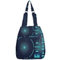 Sci Fi Computer Screen Center Zip Backpack View1