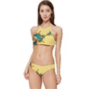 Fractal Art Fractals Digital Art Banded Triangle Bikini Set View1