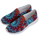 Fractal Pattern Background Women s Lightweight Slip Ons View2