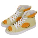Fruite Orange Women s Hi-Top Skate Sneakers View2