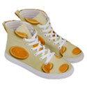 Fruite Orange Women s Hi-Top Skate Sneakers View3