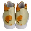 Fruite Orange Women s Hi-Top Skate Sneakers View4
