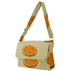 Fruite Orange Full Print Messenger Bag (s)