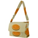 Fruite Orange Full Print Messenger Bag (S) View1