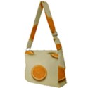 Fruite Orange Full Print Messenger Bag (S) View2