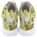 Watercolor Yellow And-white Flower Background Men s Lightweight High Top Sneakers View4