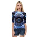 Ai Generated Digital Technology Computer Internet Quarter Sleeve Raglan Tee View1
