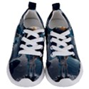 Ai Generated Space Astronaut Universe Moon Earth Kids  Lightweight Sports Shoes View1