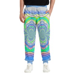 Fractal Geometry Mathematics Gradient Ovals Math Men s Elastic Waist Pants