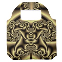Background Fractal Sample Fantasy Texture Design Premium Foldable Grocery Recycle Bag