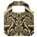 Background Fractal Sample Fantasy Texture Design Premium Foldable Grocery Recycle Bag View1