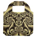 Background Fractal Sample Fantasy Texture Design Premium Foldable Grocery Recycle Bag View2