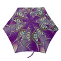 Abstract Colorful Art Pattern Design Fractal Mini Folding Umbrellas View1