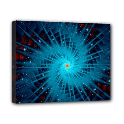 Spiral Stars Fractal Cosmos Explosion Big Bang Canvas 10  X 8  (stretched)
