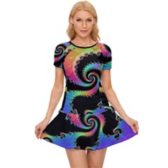 Fractal Spiral Vortex Swirl Whirlpool Math Women s Sports Wear Set