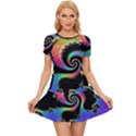 Fractal Spiral Vortex Swirl Whirlpool Math Women s Sports Wear Set View1