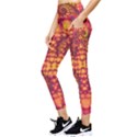 Art Pattern Fractal Design Abstract Artwork Pocket Leggings  View3