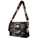Illustrations Technology Robot Internet Processor Full Print Messenger Bag (L) View1