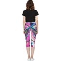 Owl Dreamcatcher Inside Out Lightweight Velour Capri Leggings  View2