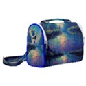 Oil Painting Night Scenery Fantasy Satchel Shoulder Bag View2