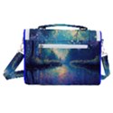 Oil Painting Night Scenery Fantasy Satchel Shoulder Bag View3
