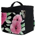 Watercolor Flowers Botanical Foliage Make Up Travel Bag (Small) View2