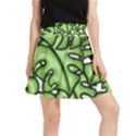 Leaves Nature Monstera Seamless Pattern Repeating Waistband Skirt View1