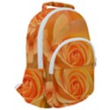Flower Plant Rose Nature Garden Orange Macro Rounded Multi Pocket Backpack View2