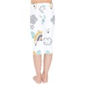 Art Pattern Design Wallpaper Background Print Kids  Capri Leggings  View2