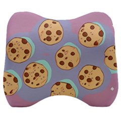Cookies Chocolate Chips Chocolate Cookies Sweets Velour Head Support Cushion